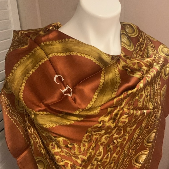 Christian Dior silk scarf - Picture 7 of 8